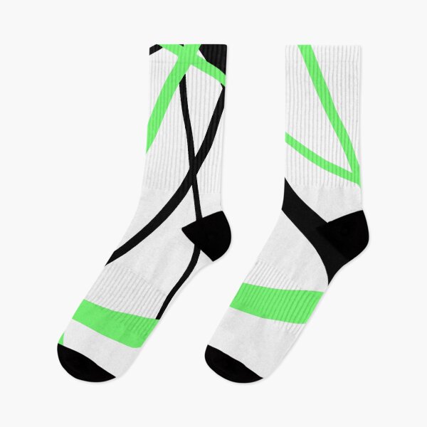 Item preview, Cool Green Diagonal Lines Black Accents designed and sold by taiche.
