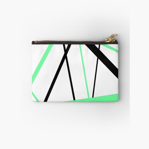 Item preview, Cool Pale-Green Diagonal Lines Black Accents designed and sold by taiche.