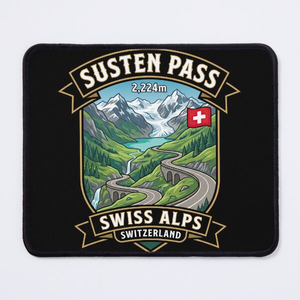 Item preview, Susten Pass Swiss Alpine Explorer Design designed and sold by enzoade.
