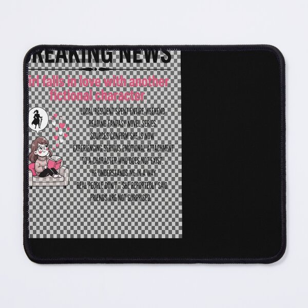 Item preview, Girl Falls in Love with Another Fictional Character designed and sold by A-M-G-Shop.