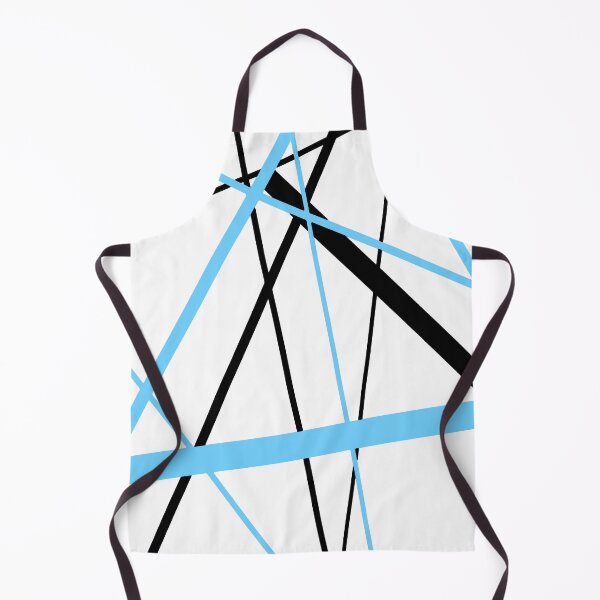 Item preview, Cool Icy-Blue Diagonal Lines Black Accents designed and sold by taiche.