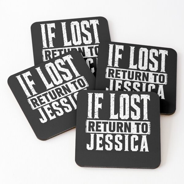 Item preview, Funny If Lost Return To Jessica Couple Matching designed and sold by Apparel-Vortex.