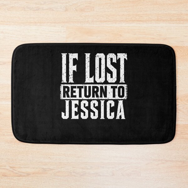 Item preview, Funny If Lost Return To Jessica Couple Matching designed and sold by Apparel-Vortex.