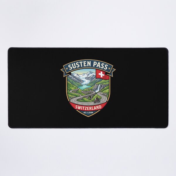 Item preview, Susten Pass Iconic Alpine Road Switzerland Graphic designed and sold by enzoade.