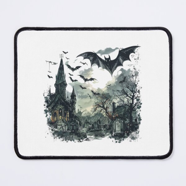 Item preview, Bat Castle| Bat | Cute Gothic Wildlife Art designed and sold by Mandayartstudio.