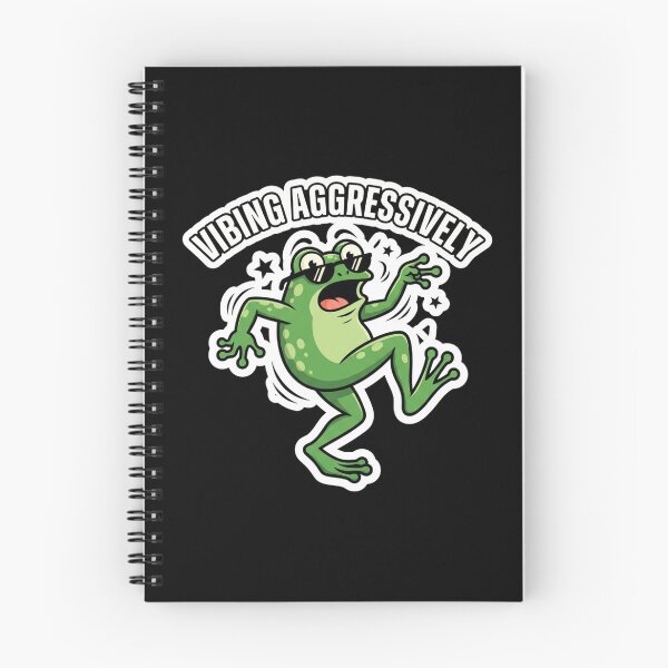 Item preview, Funny Vibing Aggressively Frog With Sunglasses designed and sold by Owcomm.