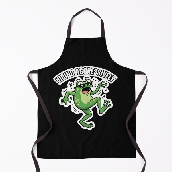 Item preview, Funny Vibing Aggressively Frog With Sunglasses designed and sold by Owcomm.