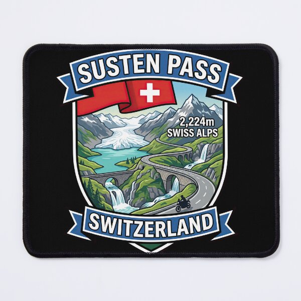 Item preview, Susten Pass Scenic Mountain Adventure Artwork designed and sold by enzoade.