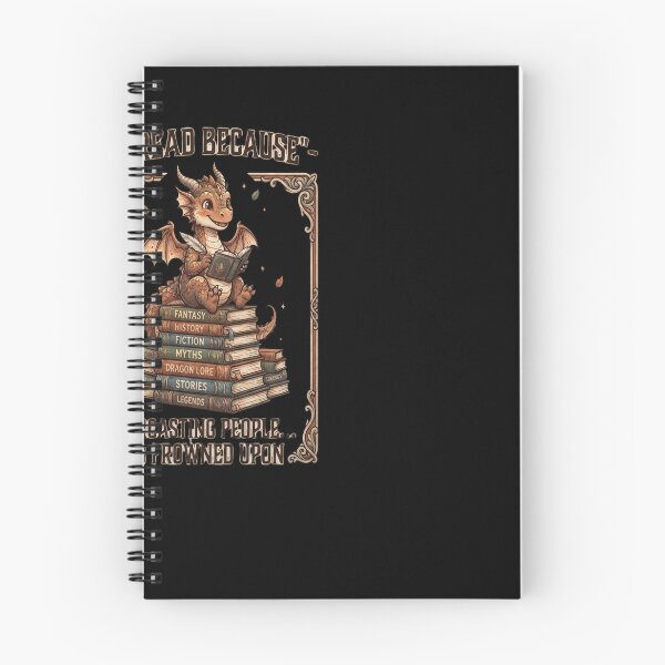 Item preview, I Read Because Roasting People Is Frowned Upon designed and sold by A-M-G-Shop.