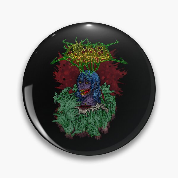 Item preview, Zombie Girl Surrounded By Green Hands designed and sold by akmanm.