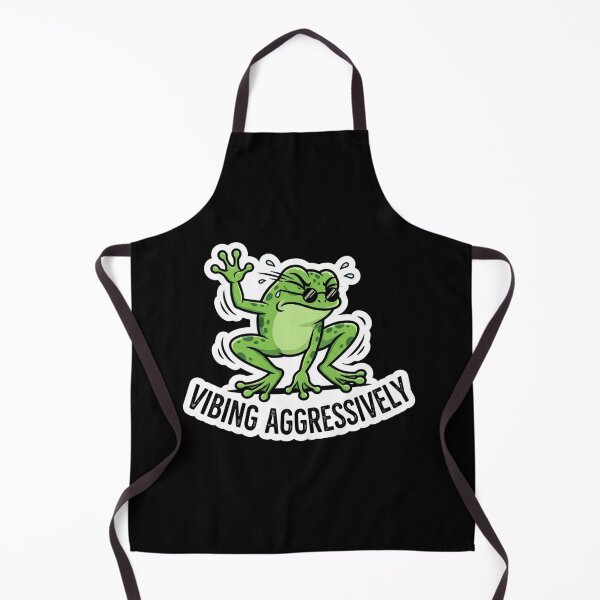 Item preview, Cool Frog Vibing Aggressively With Sunglasses designed and sold by Owcomm.