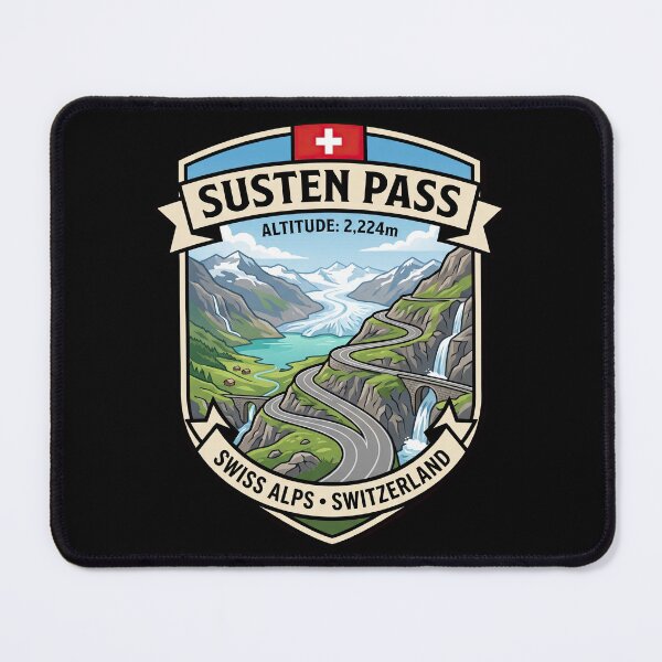 Item preview, Susten Pass Switzerland Motorcycle Touring Design designed and sold by enzoade.