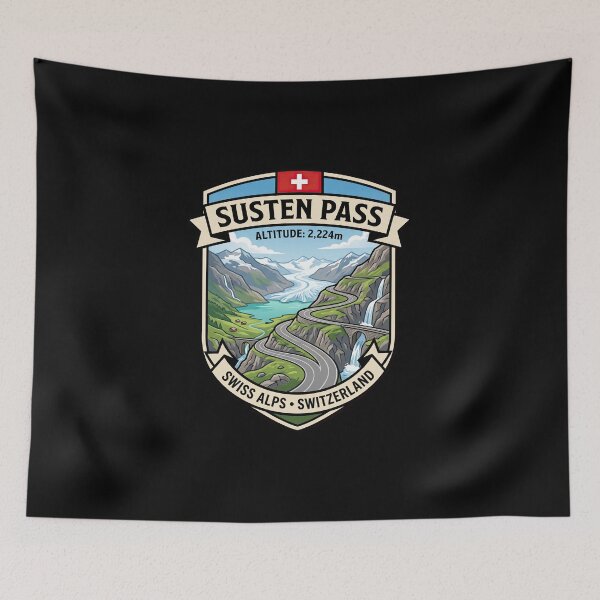 Item preview, Susten Pass Switzerland Motorcycle Touring Design designed and sold by enzoade.