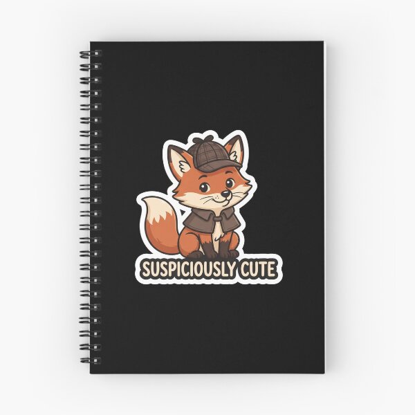 Item preview, Cute Detective Fox Suspiciously Cute Character designed and sold by Owcomm.