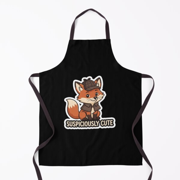 Item preview, Cute Detective Fox Suspiciously Cute Character designed and sold by Owcomm.