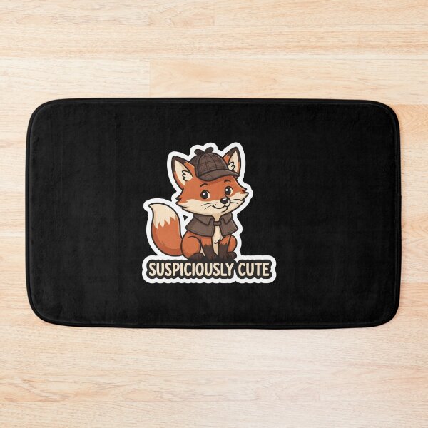 Item preview, Cute Detective Fox Suspiciously Cute Character designed and sold by Owcomm.
