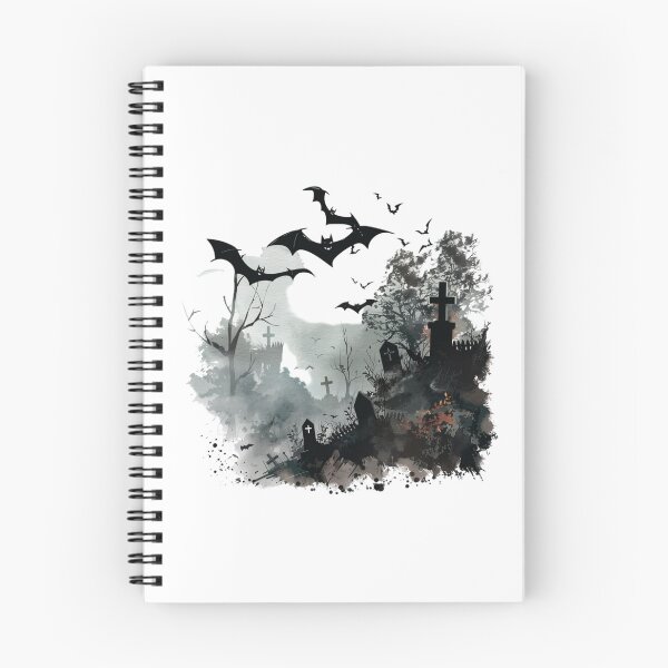 Item preview, Bat Castle| Bat | Cute Gothic Wildlife Art designed and sold by Mandayartstudio.