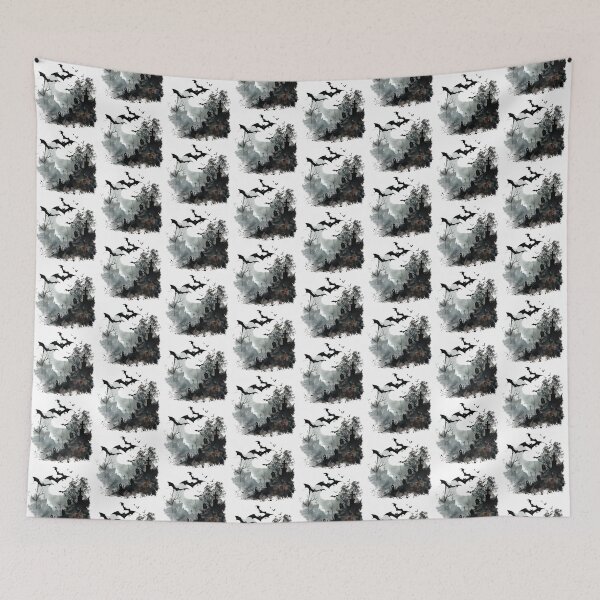Item preview, Bat Castle| Bat | Cute Gothic Wildlife Art designed and sold by Mandayartstudio.