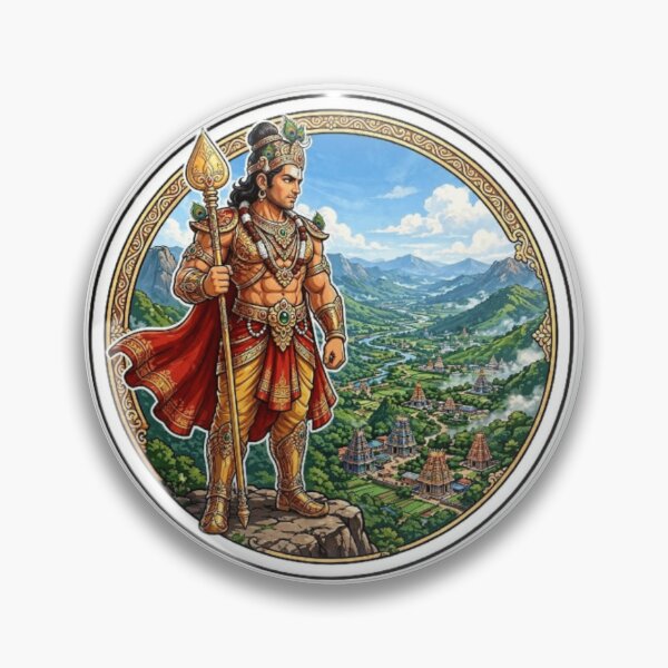 Artikelvorschau, Tamilischer Gott Murugan entworfen und verkauft von MillionaireMF.