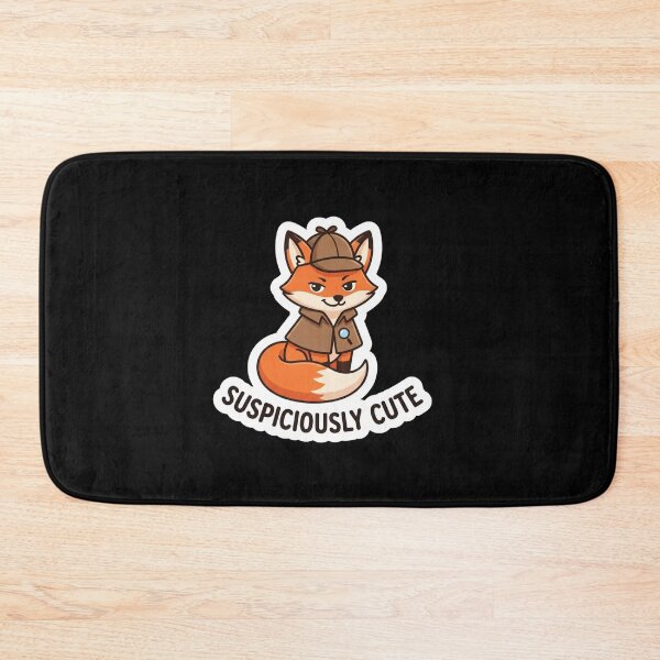 Item preview, Suspiciously Cute Detective Fox Cute Animal Lover designed and sold by Owcomm.