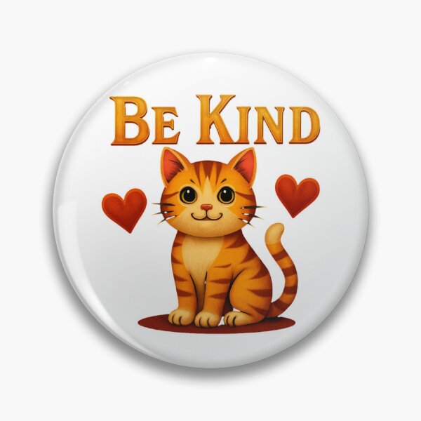 Item preview, Cute Kawaii Cat with the reminder to "BE KIND" designed and sold by MKTreasures.