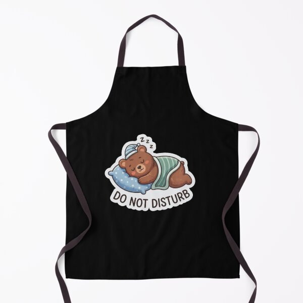 Item preview, Cute Sleeping Bear Do Not Disturb designed and sold by Owcomm.