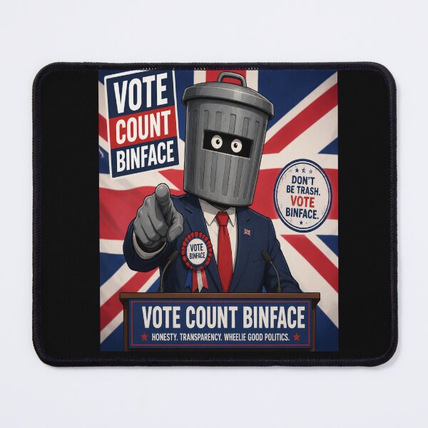 Item preview, Vote Binface designed and sold by TheEndDesign.