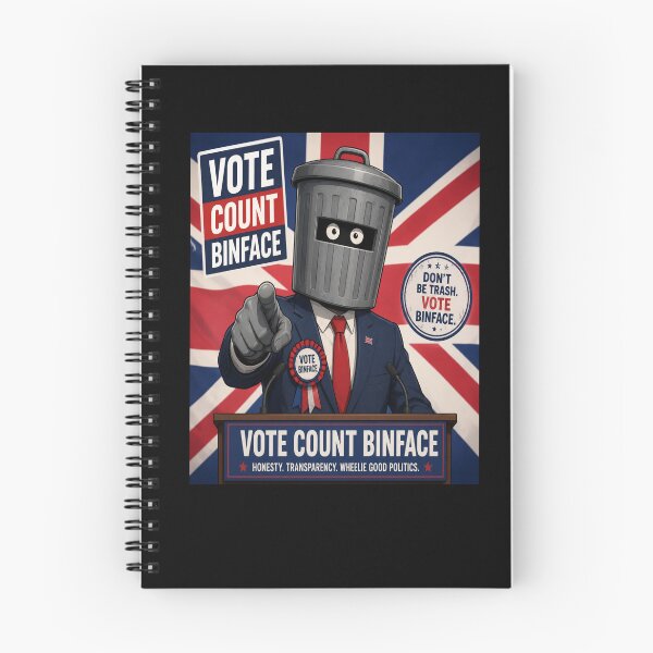 Item preview, Vote Count Binface designed and sold by TheEndDesign.