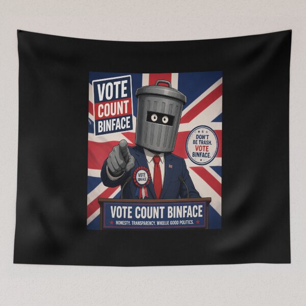 Item preview, Vote Binface  designed and sold by TheEndDesign.