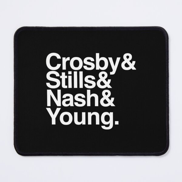 Item preview, Folk Rock Legends White Typography Names designed and sold by MadeBySoha.