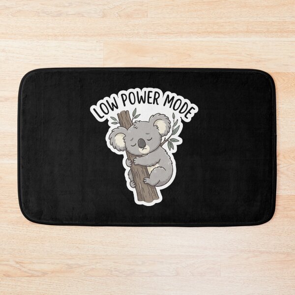 Item preview, Cute Sleeping Koala Low Power Mode designed and sold by Owcomm.
