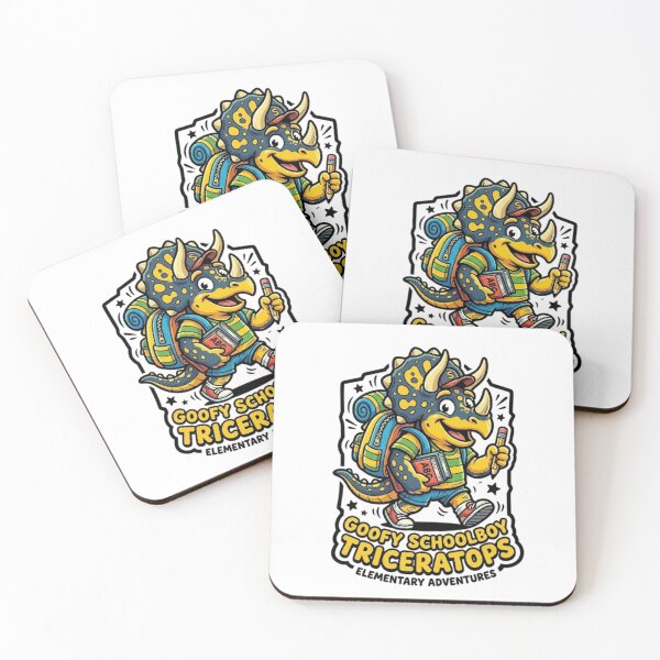 Item preview, SCHOOLBOY TRICERATOPS designed and sold by likbatonboot.