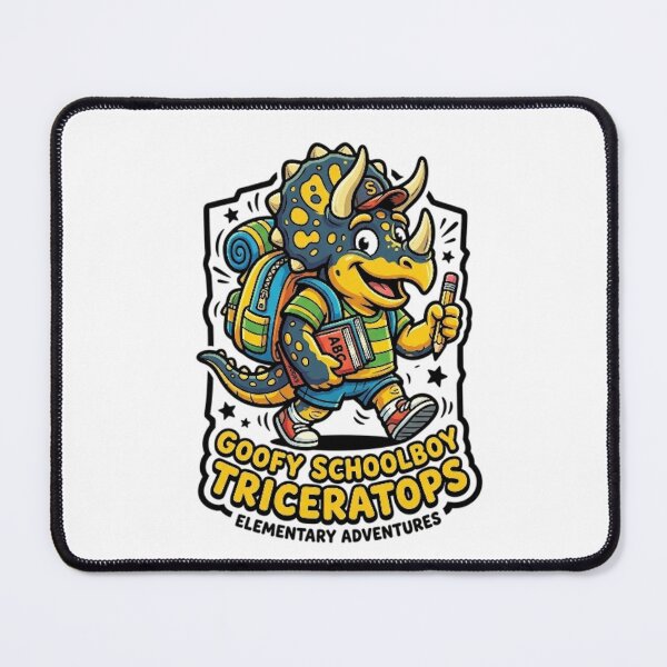 Item preview, SCHOOLBOY TRICERATOPS designed and sold by likbatonboot.