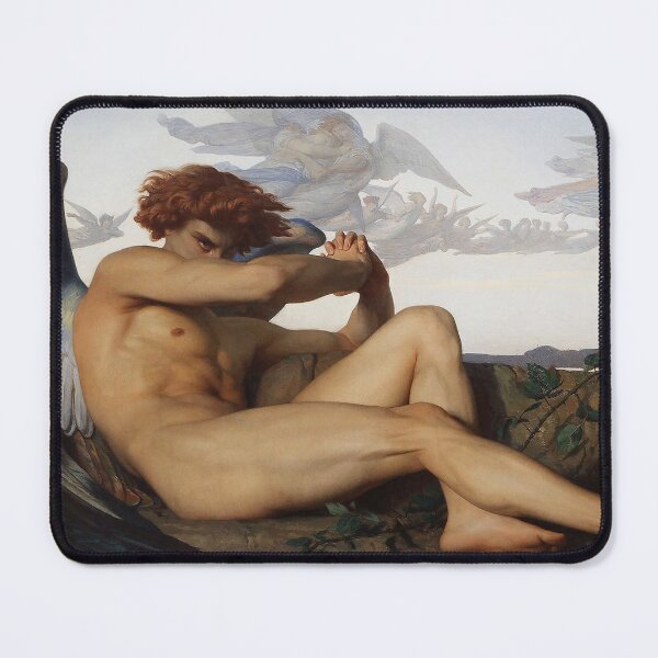 Item preview, Fallen Angel Classical Dark Art Painting designed and sold by jamesthomasw.