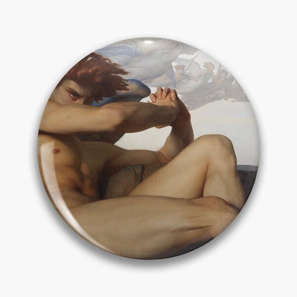 Item preview, Fallen Angel Classical Dark Art Painting designed and sold by jamesthomasw.