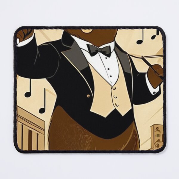 Item preview, Art - Stylized anthropomorphic animal, Vintage promotional illustration designed and sold by World-Pets.