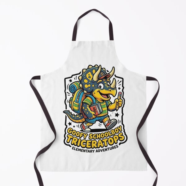 Item preview, SCHOOLBOY TRICERATOPS designed and sold by likbatonboot.