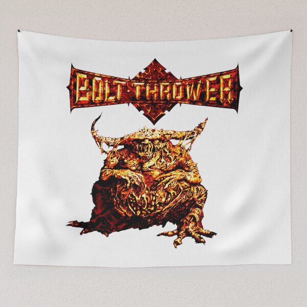 Item preview, Heavy Metal Monster With Typography designed and sold by DeadTired666.