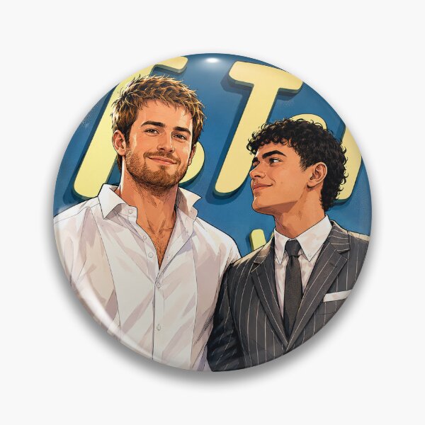 Item preview, Nick (Kit Connor) and Charlie (Joe Locke) from Heartstopper Forever (fan art) designed and sold by PopCultureAndStuff.