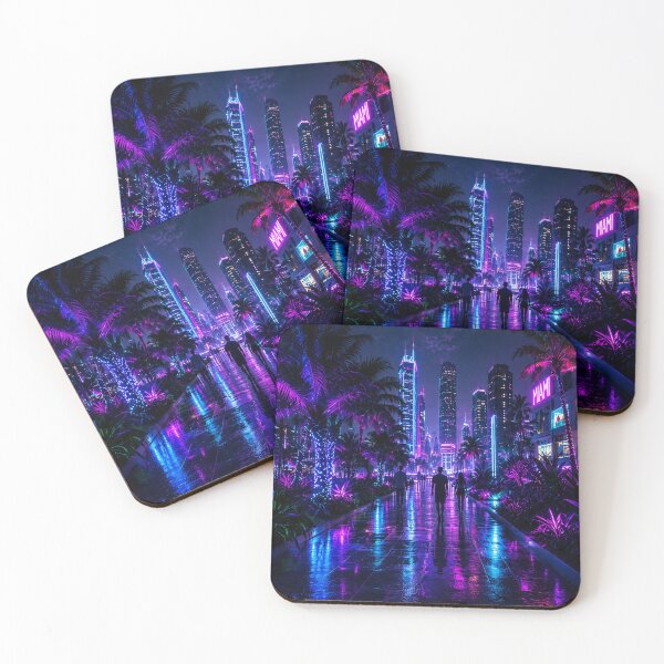 Item preview, Miami 2150 – Special Edition | Ultra Realistic Cyberpunk City | Neon Atlas designed and sold by NSAstore.