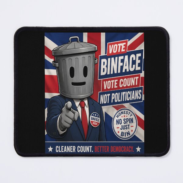 Item preview, Vote Binface designed and sold by TheEndDesign.