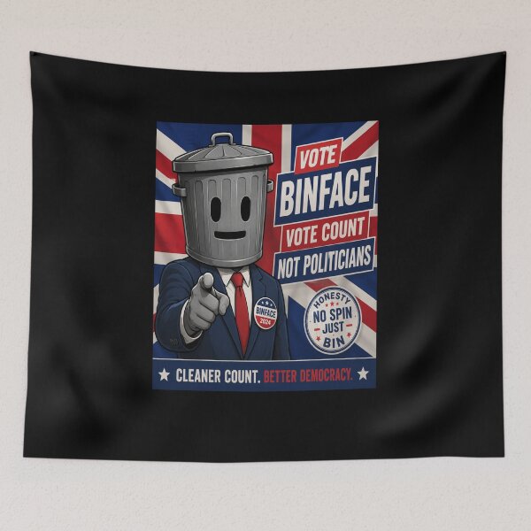 Item preview, Vote Binface  designed and sold by TheEndDesign.