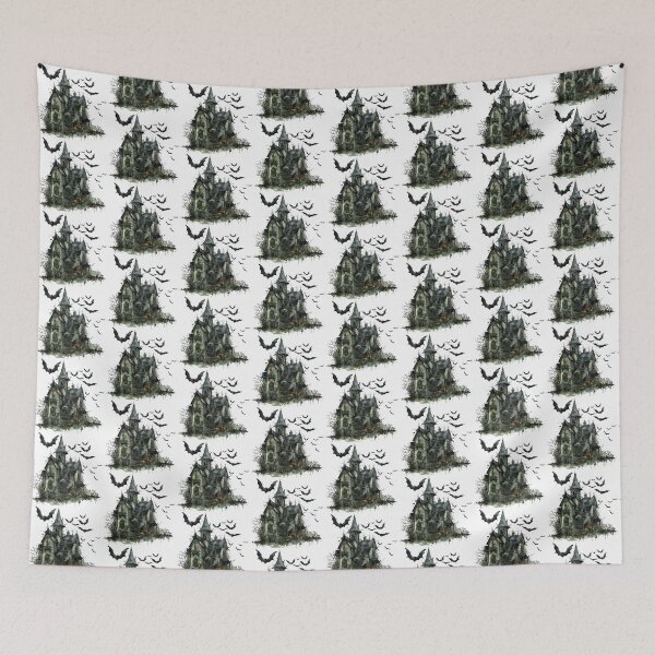 Item preview, Bat Castle| Bat | Cute Gothic Wildlife Art designed and sold by Mandayartstudio.