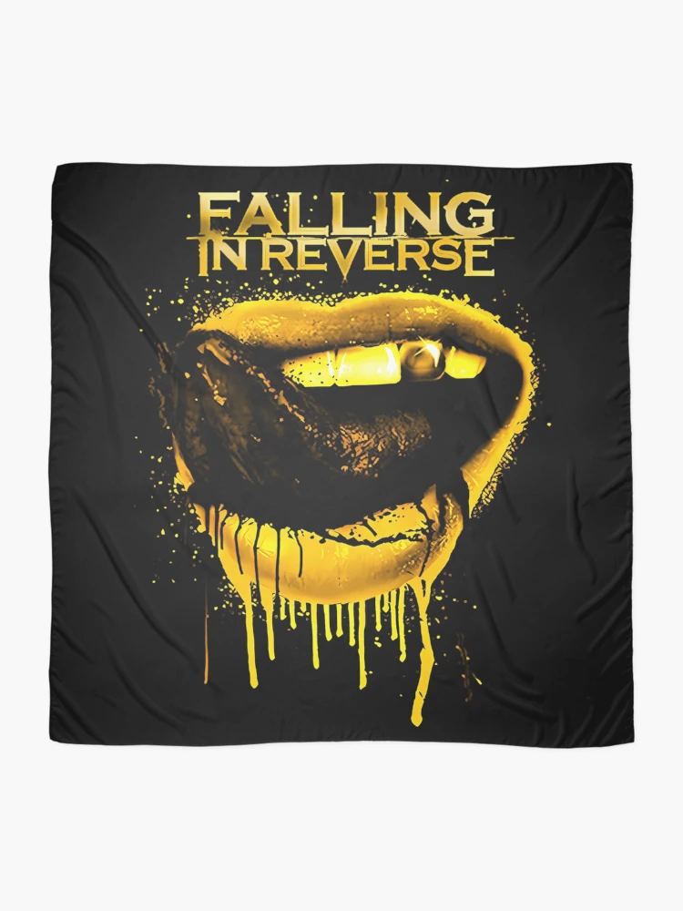 Thumbnail 2 of 3, Scarf, Below Text Reading Falling In Reverse designed and sold by akmanm.