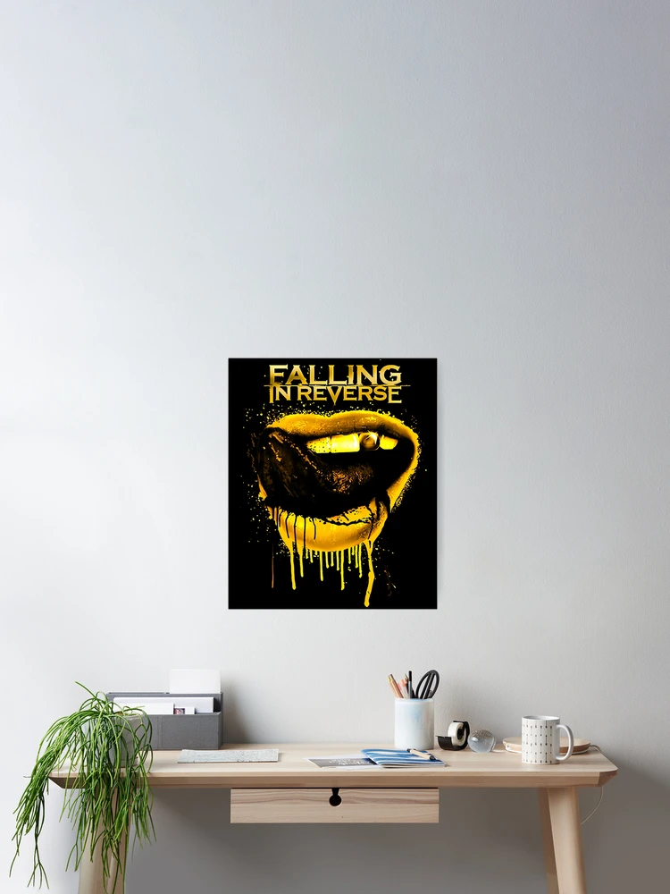 Thumbnail 2 of 3, Poster, Below Text Reading Falling In Reverse designed and sold by akmanm.