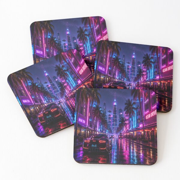 Item preview,  Miami 2150 – Special Edition | Ultra Realistic Cyberpunk City | Neon Atlas designed and sold by NSAstore.