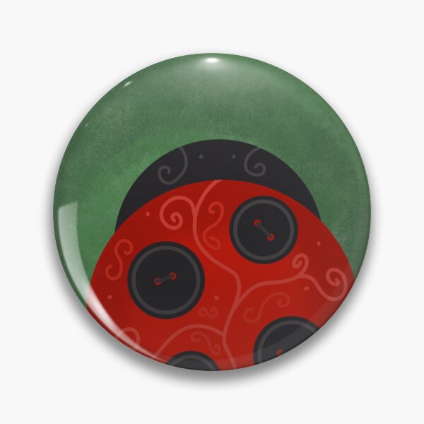 Item preview, Beth The Ladybug Button 2.0 designed and sold by E. J. Meadows.
