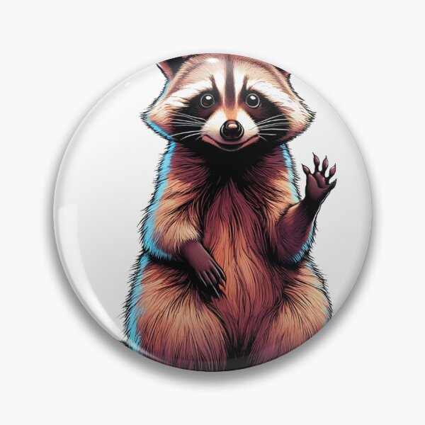 Item preview, Jimothy is the weird little raccoon we need in these dark times designed and sold by Zeitgeistery.