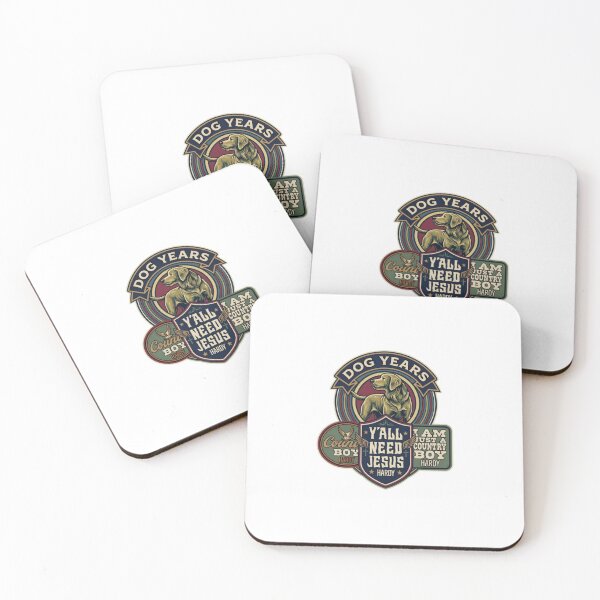 Artikelvorschau, Hardy Country Music Dog Years Y'all Need Jesus Design entworfen und verkauft von CharlesZachars.