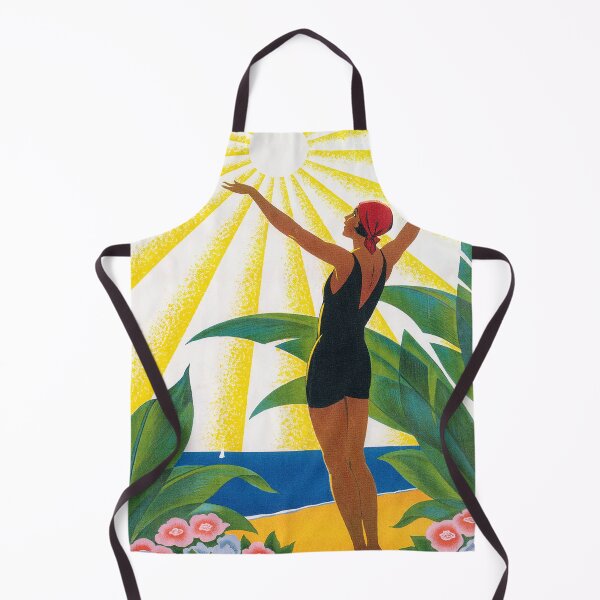 Item preview, Vintage French Riviera Beach Travel  designed and sold by stefandaug.